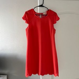 Color is more of a coral orange/pink.